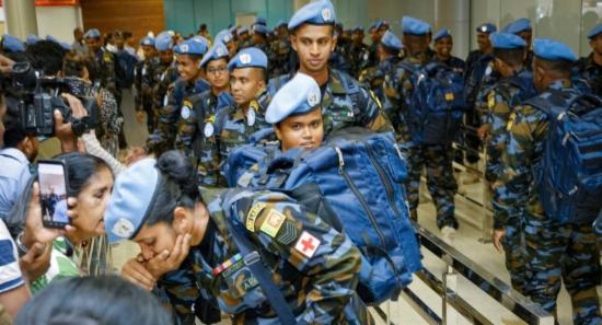 SLAF Rotates MINUSCA Air Crews